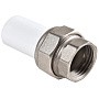 Муфта ПП разьемная 25-3/4'' PN 25 белая РВК купить в Челябинске | "Проконсим"