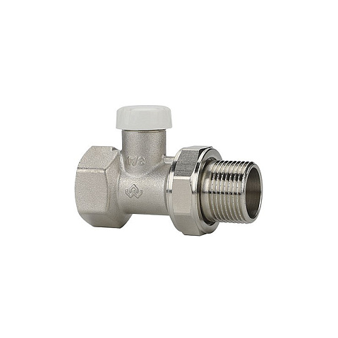 Клапан радиаторный VARMEGA VM10303 DN20 PN10 прямой настроечный G-3/4'' муфта-штуцер купить в Челябинске | "Проконсим"