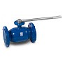 Кран стальной шаровой цельносварной TEMPER КШ.Ц.Ф, DN 200 PN 16, 450мм, стандартнопроходной, фланцевый с ручкой купить в Челябинске | "Проконсим"
