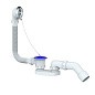 Сифон для ванны Unicorn S11, 40х50 отвод 45гр., 1 1/2'' х40 чаша из нержавеющей стали, круглый перелив купить в Челябинске | "Проконсим"