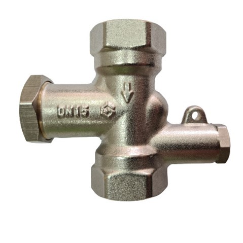 Клапан латунный MVI BL.110.05, DN 20 PN 10, балансировочный, Kvs 3,35 м3/ч, никелированный, муфта-муфта купить в Челябинске | "Проконсим"