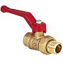 Кран латунный шаровой 11Б27фт1М DN 15 PN 40 рычаг-американка Valfex.223 DeltaPro купить в Челябинске | "Проконсим"
