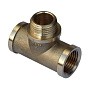 Тройники латунные DN 15-20 PN 40 муфта-штуцер уцер-муфта  купить в Челябинске | "Проконсим"