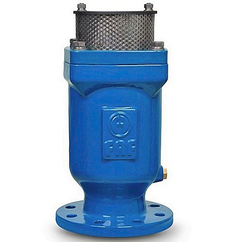 Вантузы чугунные DN 200-300 PN 10 воздушные динамические FAF 7330 купить в Челябинске | "Проконсим"