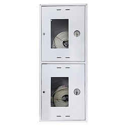  Шкаф пожарный  ШПК-320 НОБ навесной открытый белый (540х1300х230) (930004023) со склада Проконсим в Челябинске