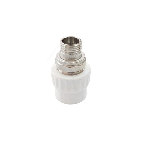 Муфта с американкой 20 x 3/4'' для радиатора НР белая VALFEX 10159120 купить в Челябинске | "Проконсим"
