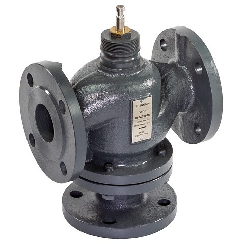 Клапан чугунный регулирующий DN 400 PN 16 под привод 1960kv фланцевый до 150гр. РИДАН VF-3R 065B4400R купить в Челябинске | "Проконсим"