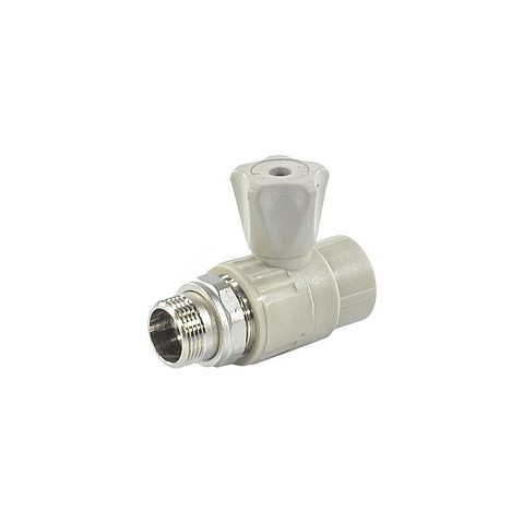 Краны шаровые ПП DN 20-25 PN 25 для радиатора прямые серые Valfex купить в Челябинске | "Проконсим"