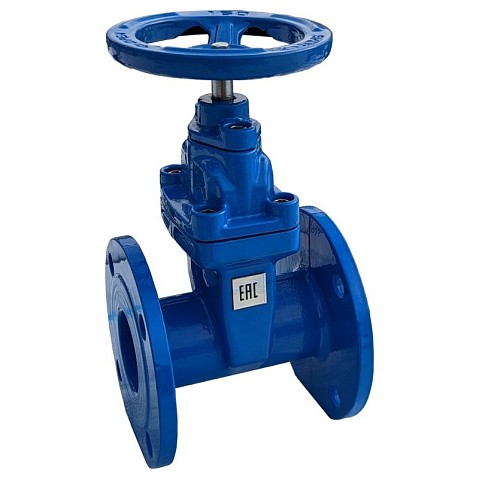 Задвижка чугунная 30ч39р DN 80 PN 10(16) с обрезиненным клином EPDM до 120гр. КНР купить в Челябинске | "Проконсим" (101469027)