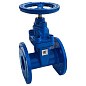 Задвижка чугунная 30ч39р DN 80 PN 10(16) с обрезиненным клином EPDM до 120гр. КНР купить в Челябинске | "Проконсим" (101469027)