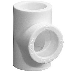 Акция! Тройник переходной ПП 32-20-32 PN 25 белый PlasticPro  (251440116) со склада Проконсим в Челябинске