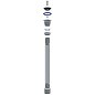 Сифон гофрированный Unicorn D230, 40х50 гибкий отвод, 1 1/2'' х40 чашка из нержавеющей стали, 1200мм купить в Челябинске | "Проконсим"