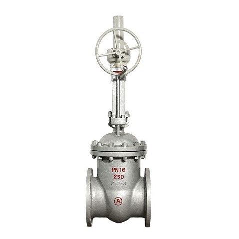 Задвижка стальная 30с541нж DN 600 PN 16 фланцевая с редуктором L=800мм класс ''А'' САЗ АВАНГАРД купить в Челябинске | "Проконсим"