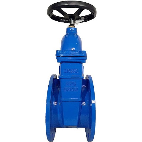 Задвижка чугунная 30ч39р DN 250 PN 10(16) с обрезиненным клином EPDM до 120гр. фланцевый ручной СИБЗТА купить в Челябинске | "Проконсим" (930130207)