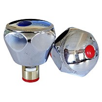 Кран-буксы керамика + металлизированные маховики для импортных смесителей купить в Челябинске | "Проконсим"