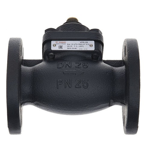 Клапаны чугунные регулирующий DN 15-50 PN 25 фланцевые под привод до 150гр. РИДАН VFM-2R купить в Челябинске | "Проконсим" Клапаны чугунные регулирующий DN 15-50 PN 25 фланцевые под привод до 150гр. РИДАН VFM-2R купить в Челябинске | "Проконсим"