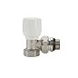 Клапан радиаторный VARMEGA VM10011 DN15 PN10 угловой G-1/2'' с уплотнением муфта-штуцер купить в Челябинске | "Проконсим"