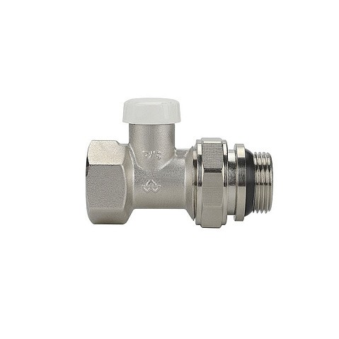 Клапан радиаторный VARMEGA VM10313 DN20 PN10 прямой настроечный G-3/4'' с уплотнением муфта-штуцер купить в Челябинске | "Проконсим"