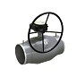 Кран стальной шаровой цельносварной LD Regula, DN 250 PN 25, 510мм, стандартнопроходной, приварной с редуктором купить в Челябинске | "Проконсим"