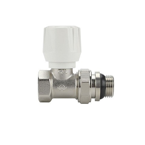 Клапан радиаторный VARMEGA VM10111 DN15 PN10 прямой G-1/2'' с уплотнением муфта-штуцер купить в Челябинске | "Проконсим"