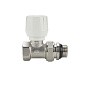 Клапан радиаторный VARMEGA VM10111 DN15 PN10 прямой G-1/2'' с уплотнением муфта-штуцер купить в Челябинске | "Проконсим"