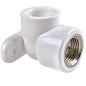 Угольник установочный ПП 25-1/2'' PN 25 белый РВК купить в Челябинске | "Проконсим"