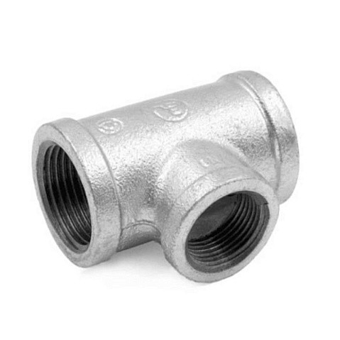 Тройник чугунный оцинкованный DN40-25-40 PN16 переходный Fittex Plus купить в Челябинске | "Проконсим"