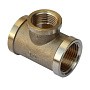 Тройник латунный DN 20-15-20 PN 40 муфта-муфта-муфта переходный купить в Челябинске | «Проконсим»