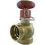 Клапан пожарный латунный угловой 90гр. DN 50-65 PN 16 КПЛМ муфта-штуцер с датчиком ДППК Апогей купить в Челябинске | "Проконсим"