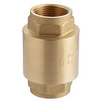 Клапаны обратные пружинные DN 15-25 PN 25 латунные муфтовые с латунным штоком усиленный MVI CV.425 купить в Челябинске | "Проконсим"