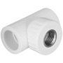 Тройник комбинированный ПП 32-1/2'' PN 25 с внутренней резьбой белый VALFEX  купить в Челябинске | "Проконсим"