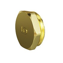 Заглушки латунные DN 15-50 PN 40 штуцерные LD Pride купить в Челябинске | "Проконсим"