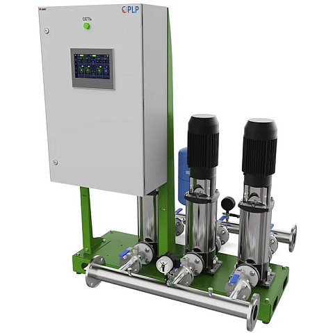 Установка повышения давления насосная PLP УПДН-2-CDM15-5-4кВт-УЧ-1 DN 80 PN 16 70гр. купить в Челябинске | "Проконсим"