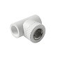 Тройник установочный ПП 20-1/2'' PN 25 с внутренней резьбой белый Pro Aqua PA13912 купить в Челябинске | "Проконсим"