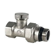 Клапан для радиаторов VALFEX VF.020.NN, PN-10, прямой с дополнительным уплотнением, настроечный купить в Челябинске | "Проконсим"