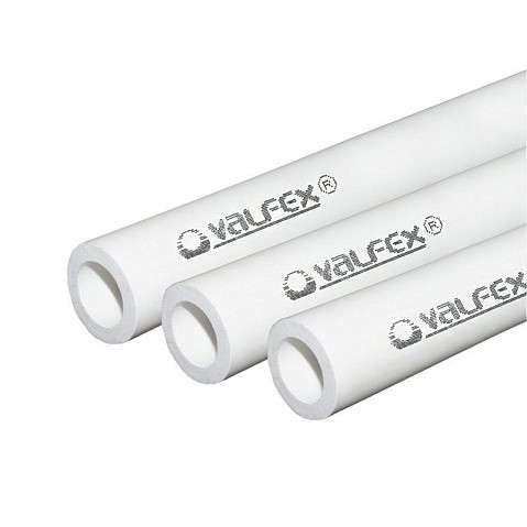 Труба Valfex SDR 6 PN-20 DN160 S-26,6 мм L-4м белая купить в Челябинске | "Проконсим"