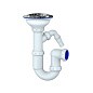 Сифон для мойки Unicorn Y432V, 3 1/2'' х40 без отвода, чаша из нержавеющей стали с отводом для стиральной машины купить в Челябинске | "Проконсим"