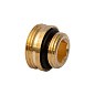 Переходник латунный MVI TR.435.0505 DN 20 PN 10 с прокладкой для узлов с шаровым затвором под плоскость, штуцер купить в Челябинске | "Проконсим"
