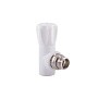 Вентиль для радиатора ПП 20-1/2'' PN 25 угловой с американкой белый РТП 10533 купить в Челябинске | "Проконсим"
